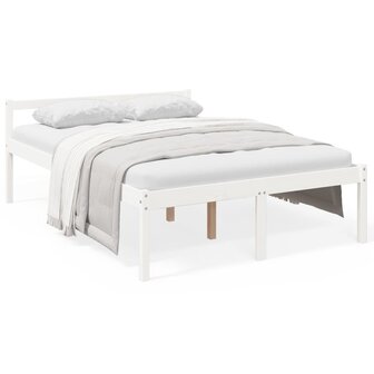 Seniorenbed massief grenenhout wit 140x200 cm 8720286878248 2