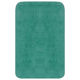 Badmattenset stof turquoise 2-delig 8718475603566 2