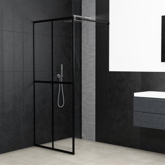 Inloopdouchewand 100x195 cm transparant gehard glas 8719883735245 1