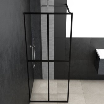 Inloopdouchewand 100x195 cm transparant gehard glas 8719883735245 3