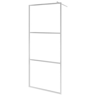 Inloopdouchewand transparant 140x195 cm ESG-glas 8720286047620 2