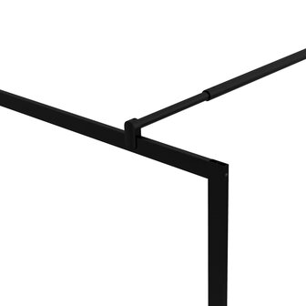 Inloopdouchewand 100x195 cm gehard glas zwart 8720286288641 6