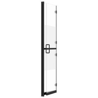 Inloopdouchewand inklapbaar 80x190 cm ESG-glas halfmat 8720286640210 6