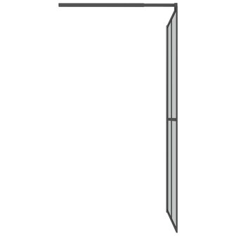 Inloopdouchescherm 100x195 cm donker gehard glas 8720286933367 4