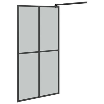 Inloopdouchescherm 100x195 cm donker gehard glas 8720286933367 5