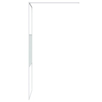 Inloopdouchewand 80x195 cm transparant ESG-glas wit 8720287052173 4