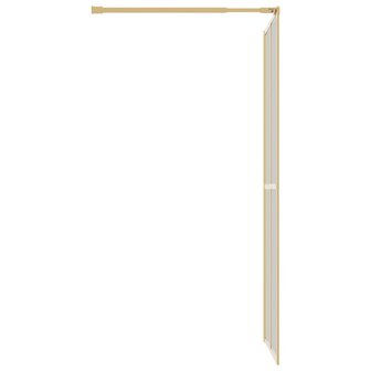 Inloopdouchewand transparant 100x195 cm ESG-glas goudkleurig 8720845941963 4