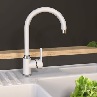 EISL Keukenmengkraan DIZIANI chroomkleurig wit 9002560793867 5