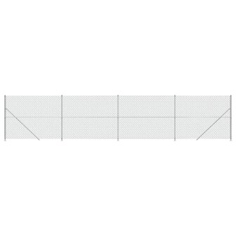 Gaashek met flens 1,4x10 m zilverkleurig 8720845772499 2