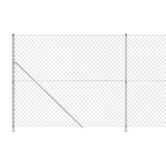 Gaashek met flens 1,4x10 m zilverkleurig 8720845772499 4