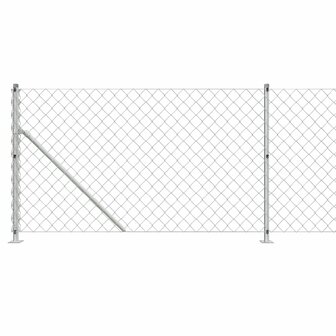 Gaashek met flens 1x25 m zilverkleurig 8720845772550 4