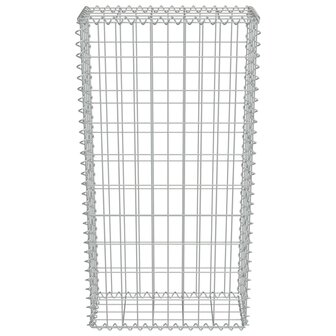 Schanskorfmuur met deksels 50x20x100 cm gegalvaniseerd staal 8719883592114 4