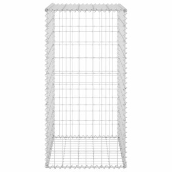 Schanskorfmuur met deksels 60x50x150 cm gegalvaniseerd staal 8720286110102 4