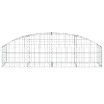 Schanskorf gewelfd 200x50x40/60 cm gegalvaniseerd ijzer 8720845651350 3