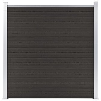 Schuttingpaneel 180x186 cm HKC zwart 8720286194683 1