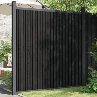 Schuttingpaneel 180x186 cm HKC grijs 8721012456136 1