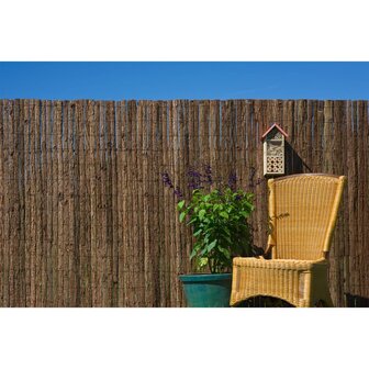 Nature Tuinscherm 1x3 m 5 cm dik natuurlijke pijnboomschors 8711338501641 3
