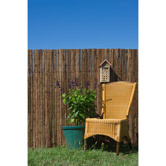 Nature Tuinscherm 1x3 m 5 cm dik natuurlijke pijnboomschors 8711338501641 4