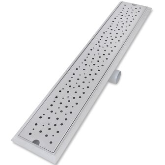 Doucheafvoer 2 st rechthoekig bubbel 730x140 mm roestvrij staal 8718475797463 7