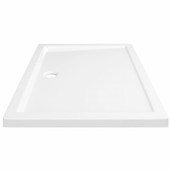 Douchebak rechthoekig 70x100 cm ABS wit 8720286206089 4