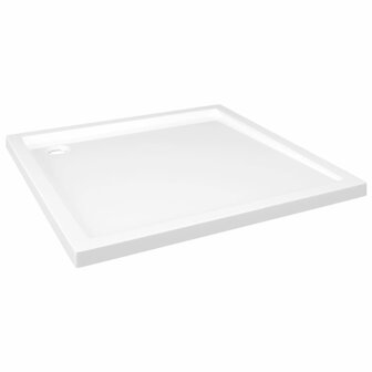 Douchebak vierkant 80x80 cm ABS wit 8720286206096 2