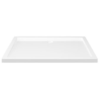 Douchebak rechthoekig 80x110 cm ABS wit 8720286206119 4