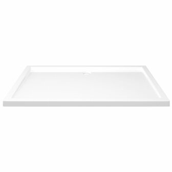 Douchebak rechthoekig 80x120 cm ABS wit 8720286206126 3