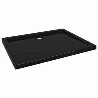 Douchebak rechthoekig 70x90 cm ABS zwart 8720286206133 2