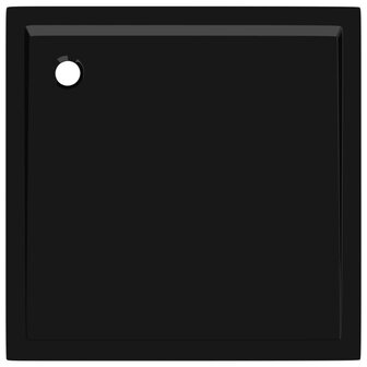 Douchebak vierkant 90x90 cm ABS zwart 8720286206157 5
