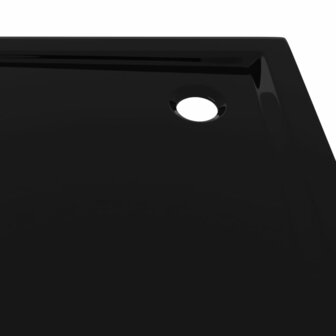 Douchebak vierkant 90x90 cm ABS zwart 8720286206157 6