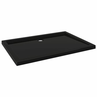 Douchebak rechthoekig 70x100 cm ABS zwart 8720286206171 2