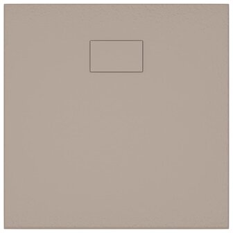 Douchebak 80x80 cm SMC bruin 8720286191354 6