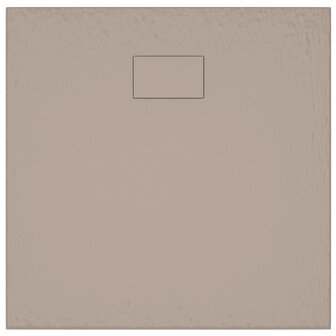 Douchebak 90x80 cm SMC bruin 8720286191378 6
