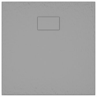 Douchebak 80x80 cm SMC grijs 8720286191439 6