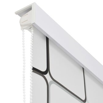 Rolgordijn voor douche 80x240 cm vierkant 8718475596714 3