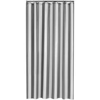 Sealskin douchegordijn Linje 180 cm grijs 233011314 8717821124595 2