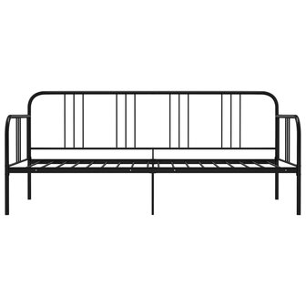 Slaapbankframe metaal zwart 90x200 cm 8720286162484 3