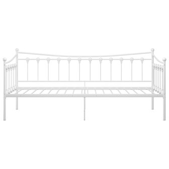Slaapbankframe metaal wit 90x200 cm 8720286195529 6
