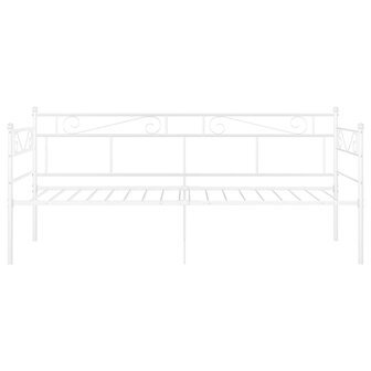 Slaapbankframe metaal wit 90x200 cm 8720286195642 4