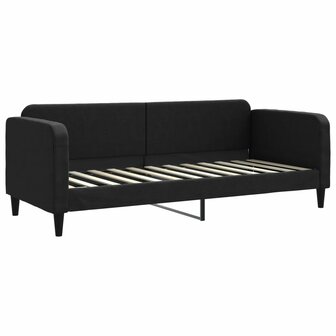Slaapbank 80x200 cm stof zwart 8720845953256 2