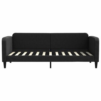 Slaapbank 80x200 cm stof zwart 8720845953256 3