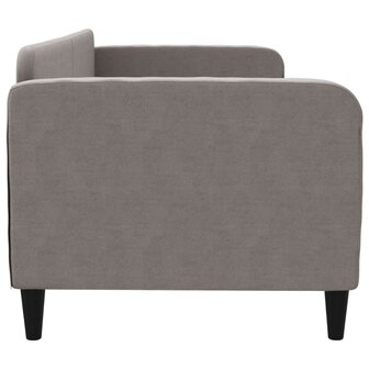 Slaapbank 80x200 cm stof taupe 8720845953263 4