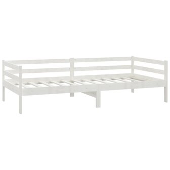 Slaapbank massief grenenhout wit 90x200 cm 8720286641279 5
