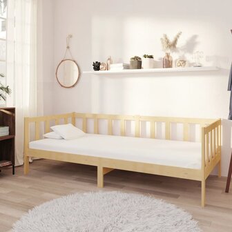 Slaapbank massief grenenhout 90x200 cm 8720286641361 1