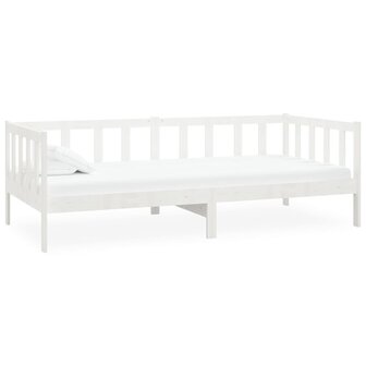Bedbank massief grenenhout wit 90x200 cm 8720286641378 2