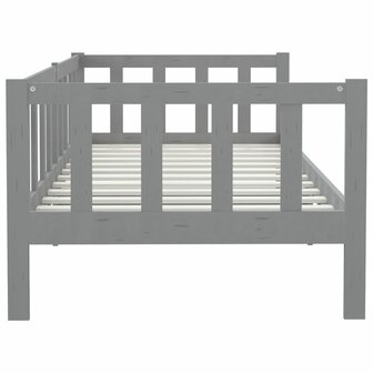 Bedbank massief grenenhout grijs 90x200 cm 8720286641385 7