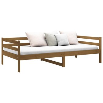 Slaapbank 90x190 cm massief grenenhout honingbruin 8720287133377 6