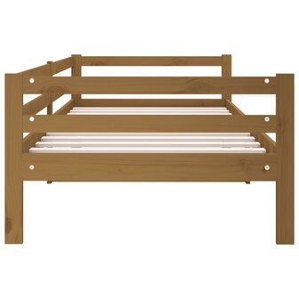 Slaapbank 90x190 cm massief grenenhout honingbruin 8720287133377 9