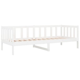 Slaapbank 90x190 cm massief grenenhout wit 8720287133452 7