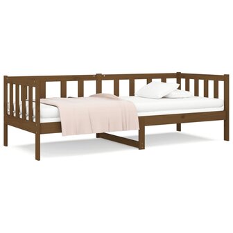 Slaapbank 80x200 cm massief grenenhout honingbruin 8720287133872 2